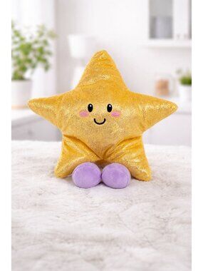 Gigglescape Golden Star 7" New Holiday Plush toy NEW with tags